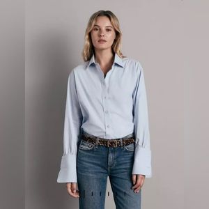 Rag & Bone Diana cotton poplin shirt